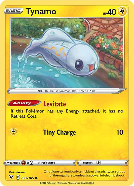 Pokemon TCG Vivid Voltage 057/185 Tynamo