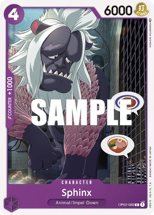 Sphinx - OP02-088 Paramount War - One Piece Single Card