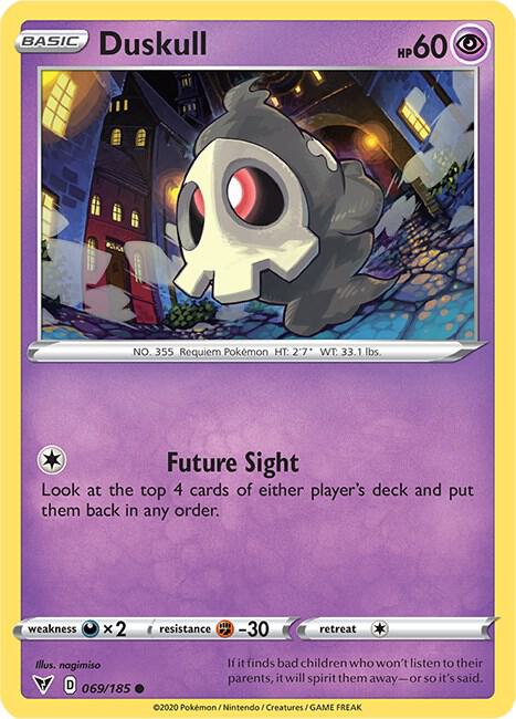 Pokemon TCG Vivid Voltage 069/185 Duskull